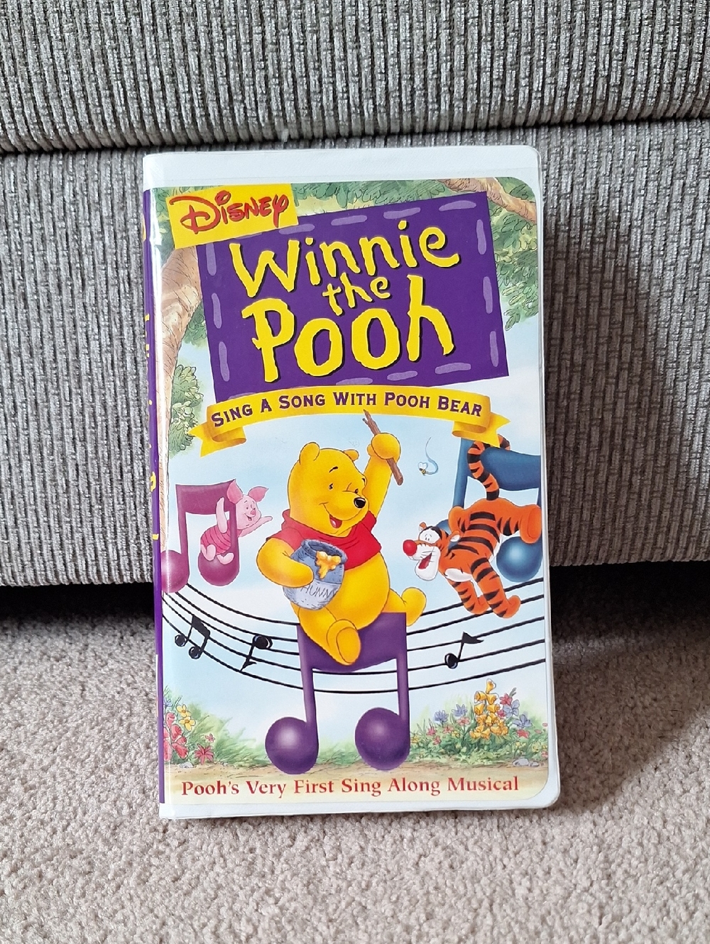 Disney Winnie the Pooh VHS Sing A Song With Pooh Bear